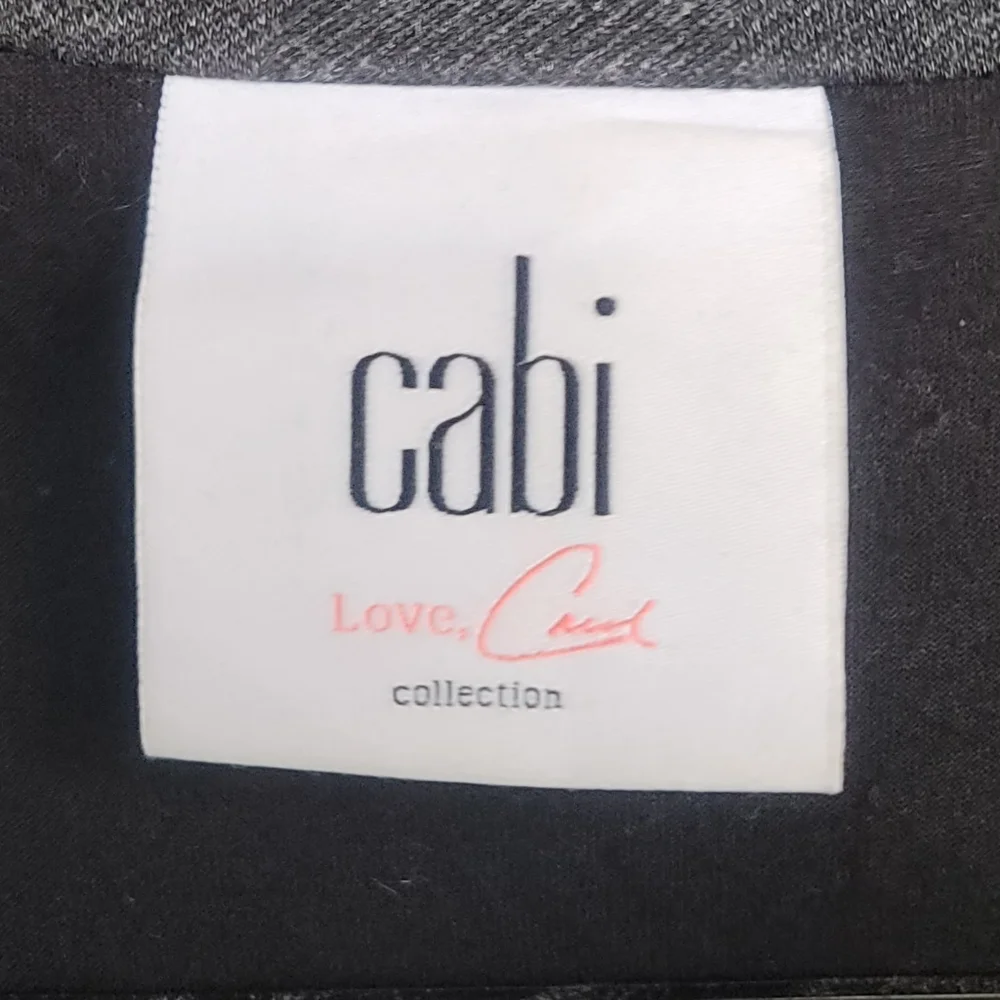Cabi $178 Love Carol Collection Black Gray Mesh Jacket M - Picture 4 of 13